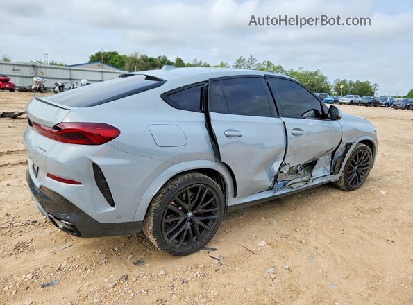 5UX33EX03R9S31389 2024 BMW X6 Gray Rear right