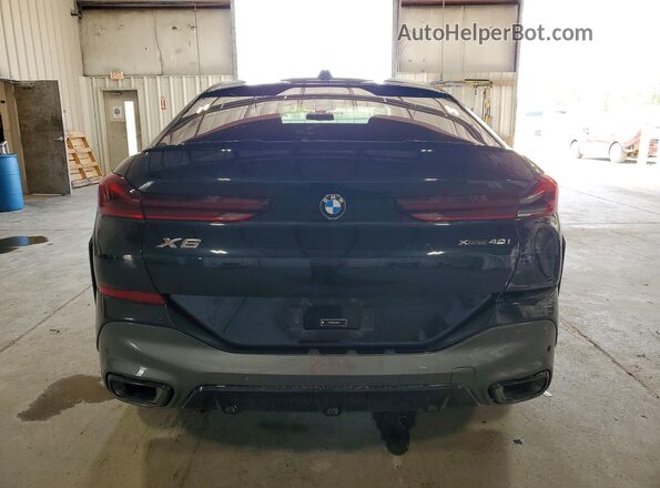 5UX33EX05R9U96573 2024 BMW X6 Black Вид ззаду