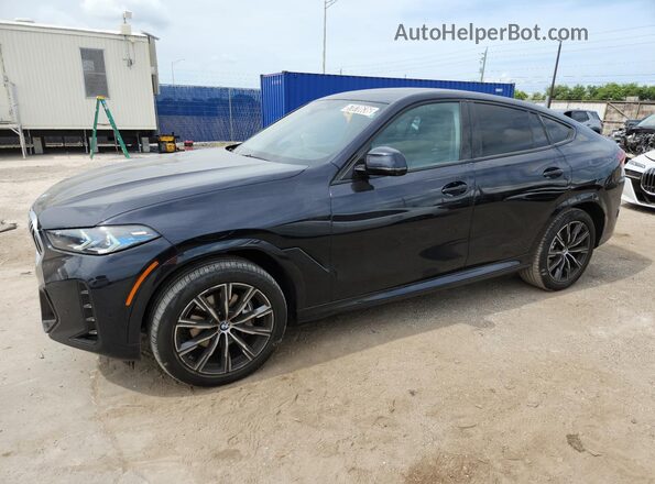 5UX33EX05S9X22911 2025 BMW X6 Black 