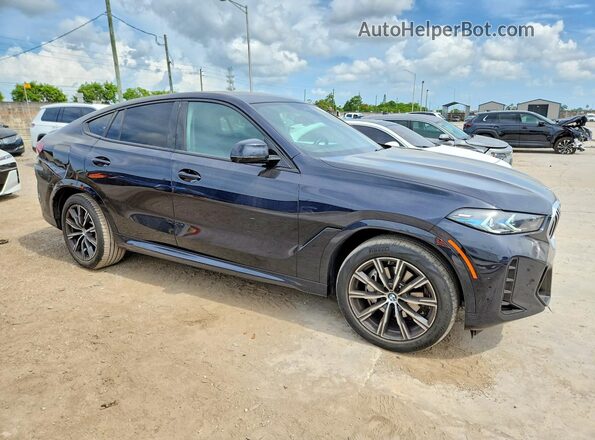 5UX33EX05S9X22911 2025 BMW X6 Black Delantero derecho