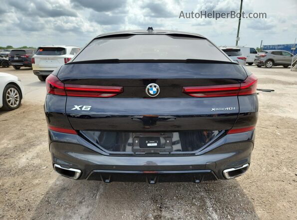 5UX33EX05S9X22911 2025 BMW X6 Black 