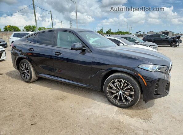 5UX33EX05S9X22911 2025 BMW X6 Black 