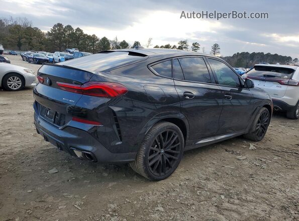 5UX33EX05S9Z93693 2025 BMW X6 Black Tył prawy