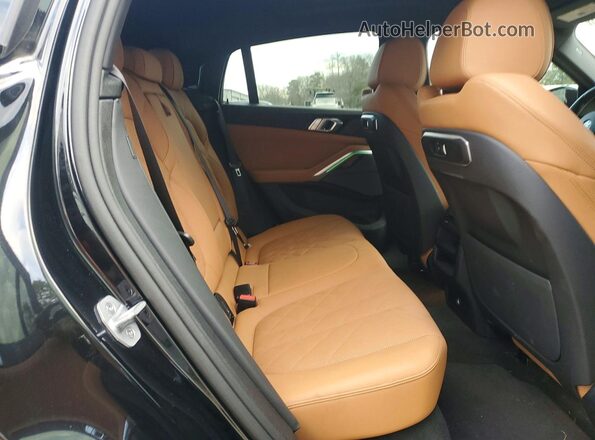 5UX33EX05S9Z93693 2025 BMW X6 Black Widok wnętrza z tyłu