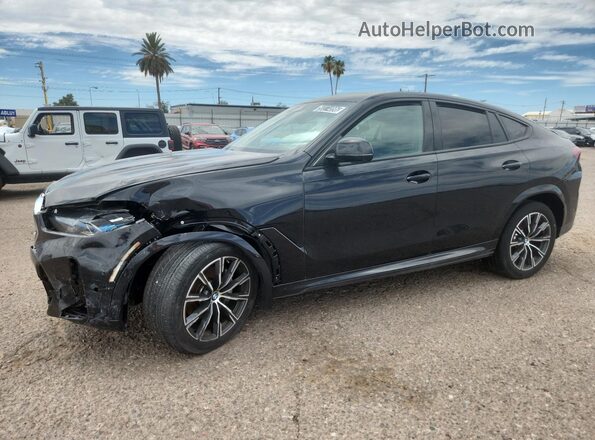 5UX33EX08S9X01227 2025 BMW X6 Black 