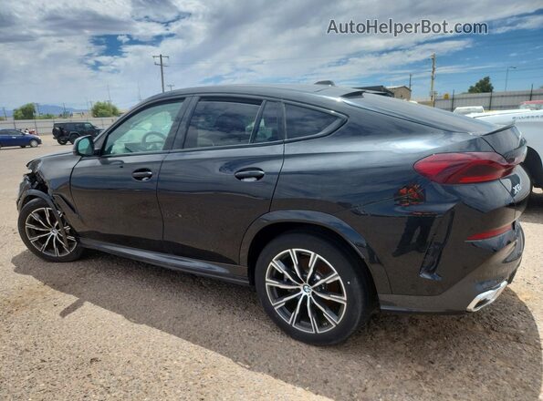 5UX33EX08S9X01227 2025 BMW X6 Black Trasero izquierdo
