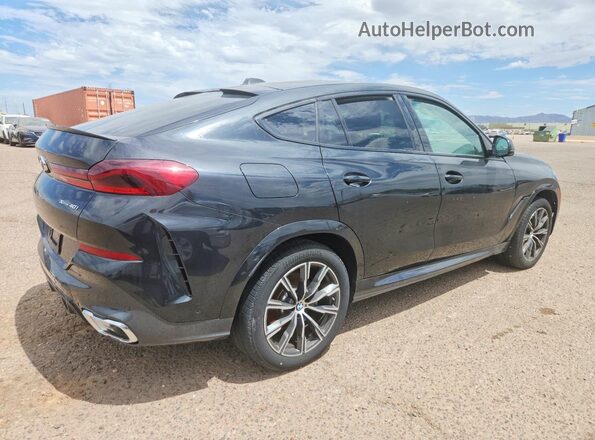 5UX33EX08S9X01227 2025 BMW X6 Black Trasero derecho