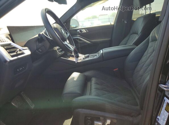 5UX33EX08S9X01227 2025 BMW X6 Black Vista interior delantera