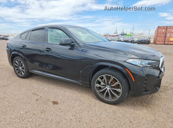 5UX33EX08S9X01227 2025 BMW X6 Black Delantero derecho