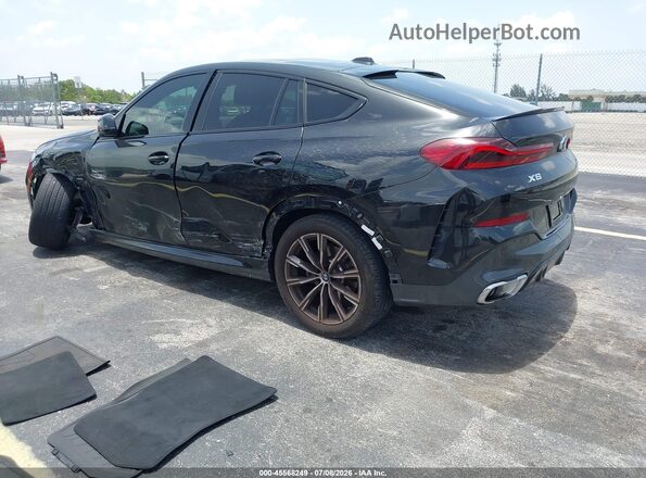 5UX33EX09S9W32242 2025 BMW X6 Black Задня ліва чверть