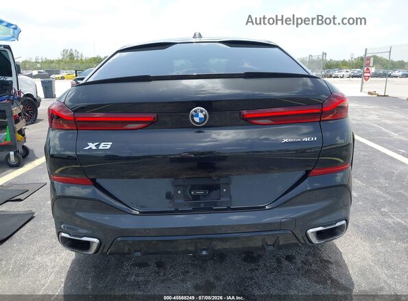 5UX33EX09S9W32242 2025 BMW X6 Black 