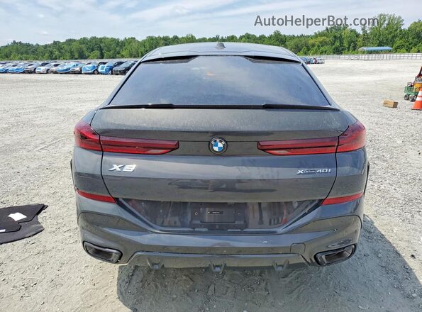 5UX33EX0XT9314566 2026 BMW X6 Gray Rear view