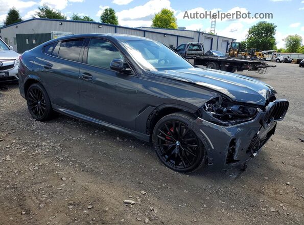 5UX33EX0XT9420404 2026 BMW X6 Gray Delantero derecho