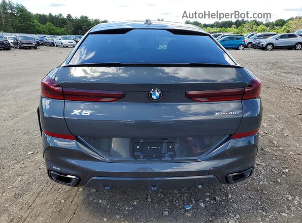 5UX33EX0XT9420404 2026 BMW X6 Gray Vista trasera