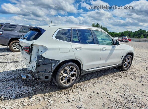 5UX43DP00N9K79800 2022 BMW X3 Белый Задняя правая четверть