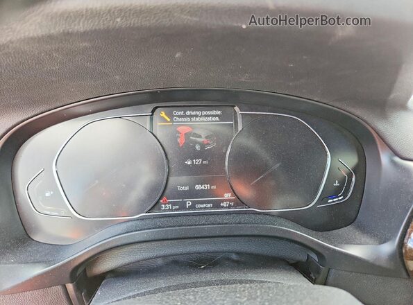 5UX43DP00N9K79800 2022 BMW X3 Белый Вид щитка приборов
