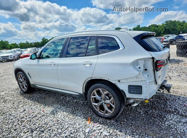 5UX43DP00N9K79800 2022 BMW X3 Белый Задняя левая четверть