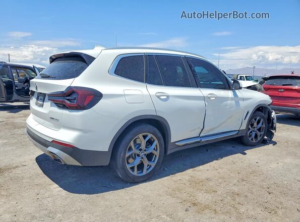 5UX43DP00N9M35835 2022 BMW X3 White Tył prawy