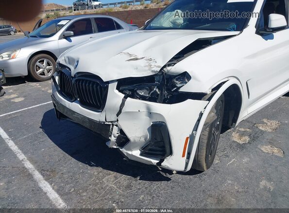 5UX43DP00P9P52498 2023 BMW X3 White Դիմացի տեսք