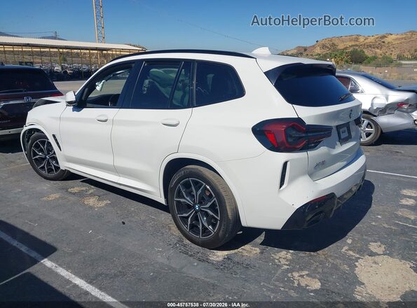 5UX43DP00P9P52498 2023 BMW X3 White Հետևի ձախ