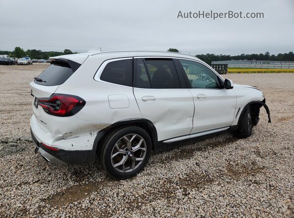 5UX43DP01N9L64807 2022 BMW X3 White Tył prawy