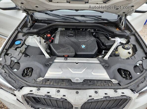 5UX43DP01N9L64807 2022 BMW X3 White Widok komory silnika