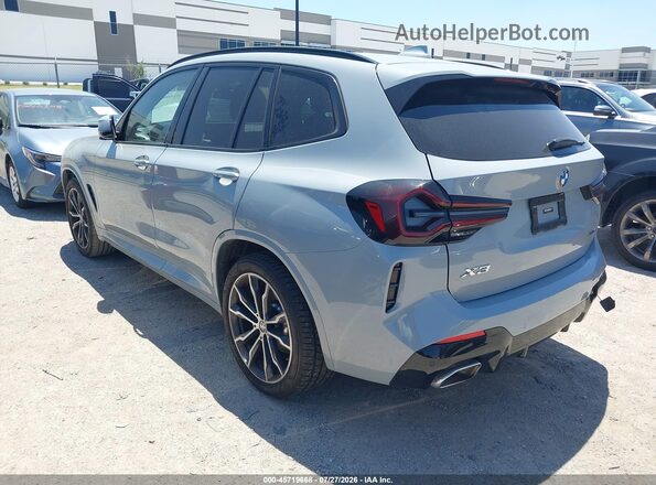 5UX43DP01N9L93174 2022 BMW X3 Gray Tył lewy