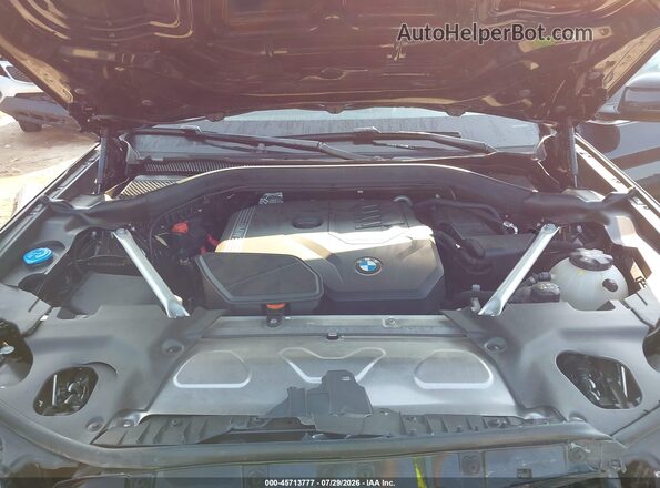 5UX43DP01P9R45789 2023 BMW X3 Black უკანა ხედი