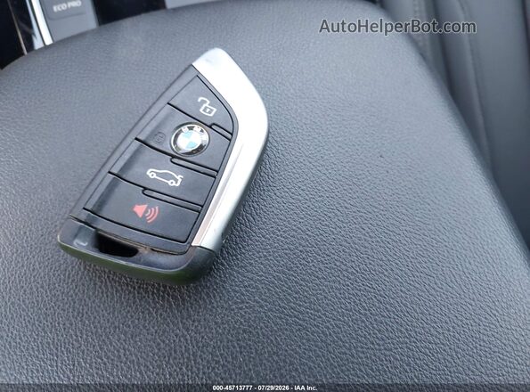 5UX43DP01P9R45789 2023 BMW X3 Black წინა პანელის ხედი