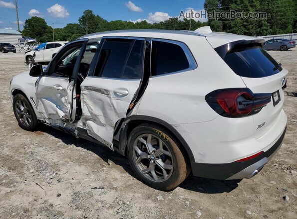 5UX43DP01P9R49017 2023 BMW X3 White Հետևի ձախ