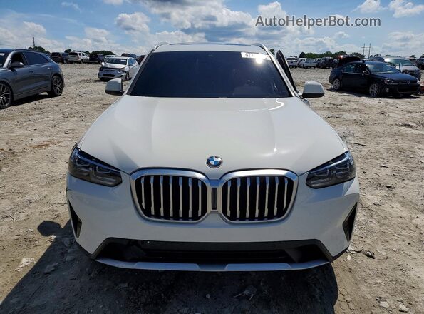 5UX43DP01P9R49017 2023 BMW X3 White Դիմացի տեսք