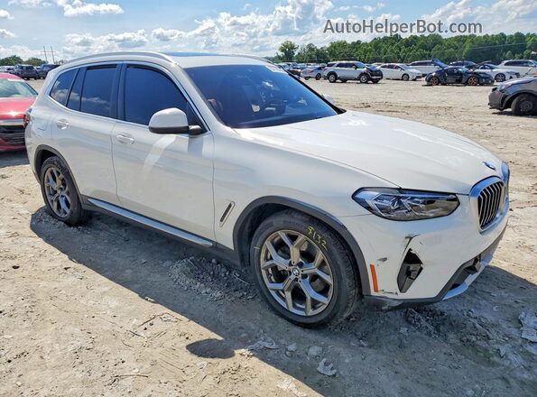 5UX43DP01P9R49017 2023 BMW X3 White Առջևի աջ