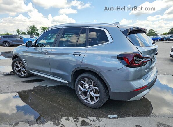 5UX43DP01R9U62953 2024 BMW X3 Серый Задняя левая четверть