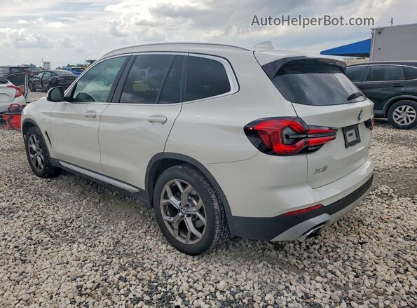 5UX43DP01R9W87597 2024 BMW X3 Белый Задняя левая четверть
