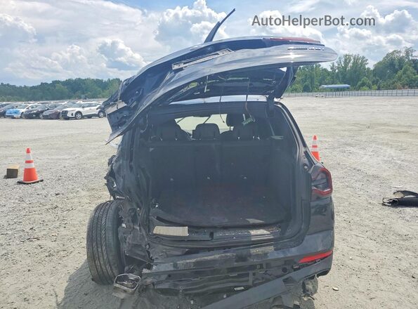 5UX43DP02N9J97986 2022 BMW X3 Черный Вид сзади