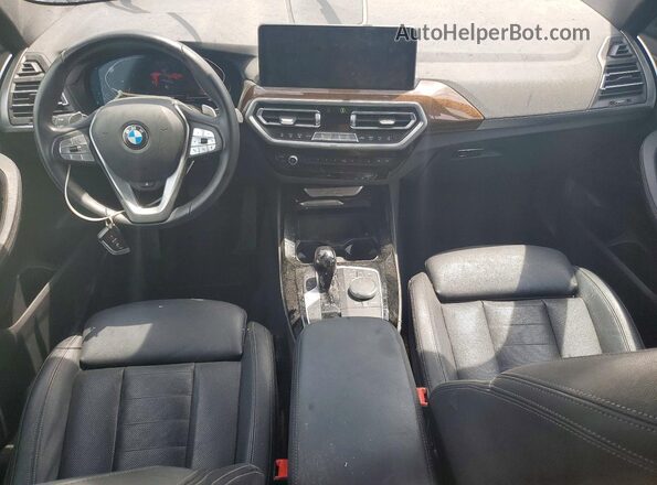5UX43DP02N9J97986 2022 BMW X3 Черный Вид панели приборов