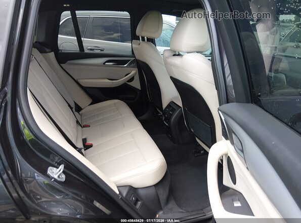 5UX43DP02N9K29948 2022 BMW X3 Black Widok naklejki z numerem VIN
