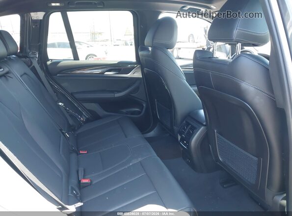 5UX43DP02N9M21385 2022 BMW X3 Black Vista de la etiqueta del VIN