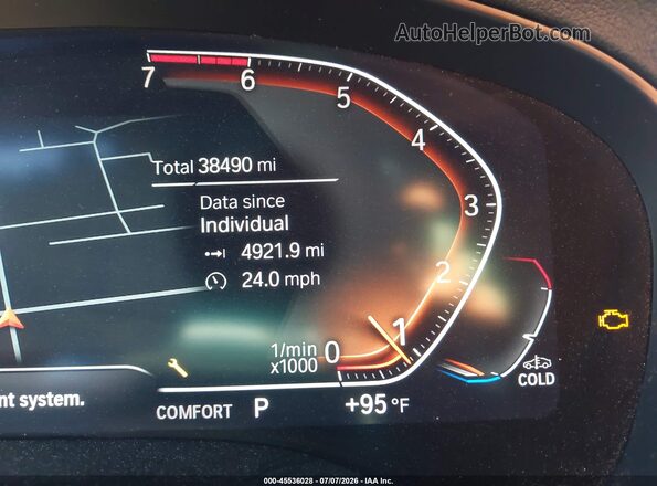 5UX43DP02N9M21385 2022 BMW X3 Black 