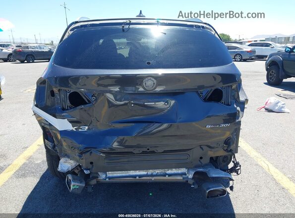 5UX43DP02N9M21385 2022 BMW X3 Black 
