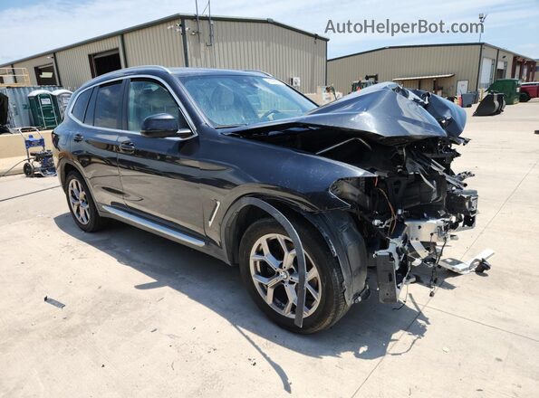 5UX43DP03N9M51348 2022 BMW X3 Black 