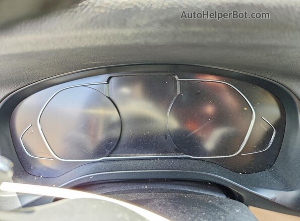 5UX43DP03N9M51348 2022 BMW X3 Black Instrument cluster view