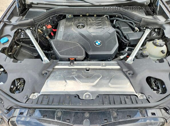 5UX43DP04R9X38817 2024 BMW X3 Black Vista de la etiqueta del VIN