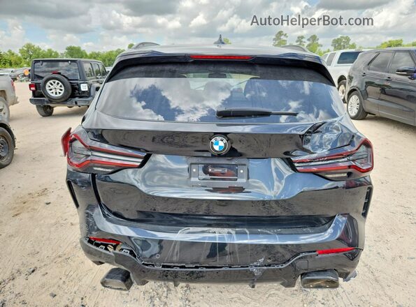 5UX43DP04R9X38817 2024 BMW X3 Black Vista interior delantera