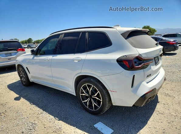 5UX43DP05P9P13132 2023 BMW X3 White Tył lewy