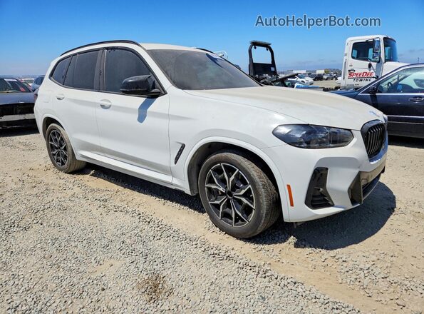 5UX43DP05P9P13132 2023 BMW X3 White Przód prawy