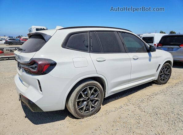 5UX43DP05P9P13132 2023 BMW X3 White Tył prawy