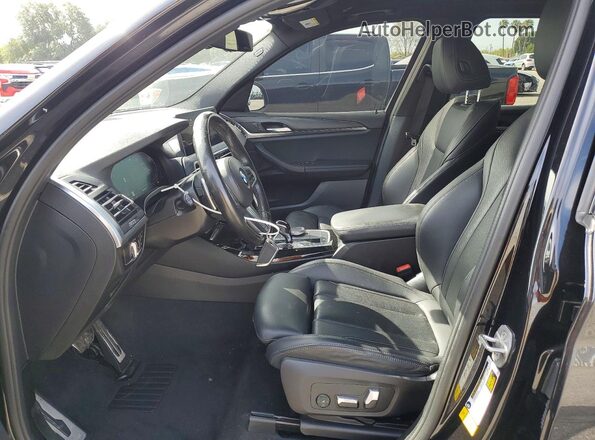 5UX43DP06N9L57545 2022 BMW X3 Black Vista interior delantera