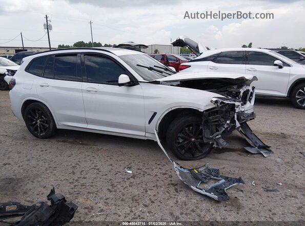 5UX43DP07N9K40427 2022 BMW X3 Белый Панорамный вид салона 360°