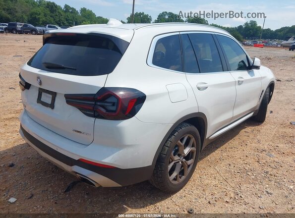 5UX43DP07N9M35881 2022 BMW X3 White Rear right
